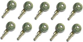 img 1 attached to 🔑 Efficient Replacement Ignition Keys (1982-Up) for EZGO Gas & Electric Golf Carts by Automotive Authority LLC - Model: 17063-G1