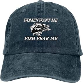 img 1 attached to Washed Baseball Trucker Unisex Adjustable