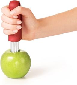 img 3 attached to 🍎 SEO-friendly Title: OXO Good Grips Quick Release Apple Corer - Effortless Apple Coring at Your Fingertips