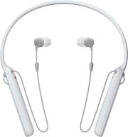 sony - c400 wireless behind-neck in ear headphone white (wic400/w) logo