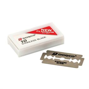 img 1 attached to 🪒 Dorco ST301 Platinum Extra Double Edge Razor Blades 100 Ct: Superior Quality Blades for Smooth Shaving Experience