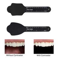 📸 набор контрастных досок для зубных фотографий для ортодонтической внутриротовой фотографии с черным фоном и контрастером для фотографии неба - 6 шт. логотип