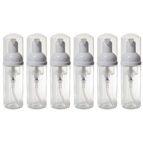 img 4 attached to Convenient and Durable Plastic Refillable Travel Foamer Bottle - Essential Travel Accessories