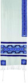 img 3 attached to Tallit Prayer Shawl Gadol Kippah Women's Accessories and Scarves & Wraps