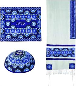 img 4 attached to Tallit Prayer Shawl Gadol Kippah Women's Accessories and Scarves & Wraps