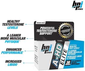 img 2 attached to BPI Sports HD Elite Testosterone