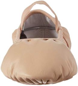 img 3 attached to 🩰 High-Quality Leather/Spandex Ballet-K Dance Shoe for Unisex-Child in Dance Class