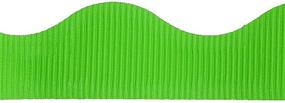 img 1 attached to 📚 Classroom Border: Green Scalloped Bulletin Board Trim (2 in x 50 ft, 2 Pack)