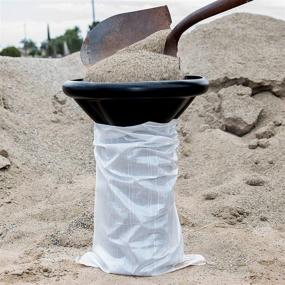 img 2 attached to 🪣 Бон Инструмент 84-977 Лоток для наполнения мешков песком: эффективное и простое решение для наполнения песком.