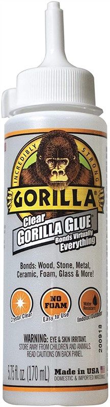 gorilla clear glue ounce bottle 로고