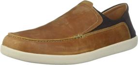 img 4 attached to 👞 CLARKS Lisbon Loafer: Leather and Textile Men's Slip-On Shoes