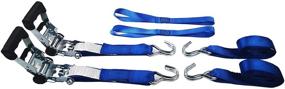img 2 attached to Ratchet Straps Heavy Duty Tie Down Set Exterior Accessories