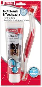 img 4 attached to 🐾 Beaphar Toothbrush and Toothpaste Pack for Pets (Pet-775094)