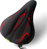 🚲 kintto bike seat cushion - enhanced bicycle saddle cover - padded silica gel & memory foam for unparalleled comfort on cycling with spinning peloton mountain road bikes for men and women логотип