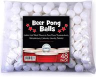 washable multicolor beer ping pong balls – the perfect choice for drinking games, one size fits most! логотип