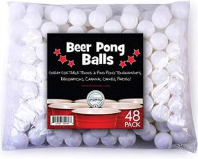 img 4 attached to Washable Multicolor Beer Ping Pong Balls – The Perfect Choice for Drinking Games, One Size Fits Most!