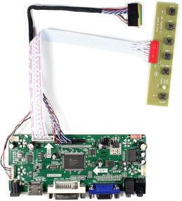 img 4 attached to 🖥️ 14" 15.6" LCD Controller Board with HDMI, DVI, and VGA Inputs for LTN156AT02 and LTN156AT05 1366x768 40Pins LCD Screen