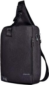 img 4 attached to MOSISO Polyester Unbalance Lightweight Crossbody