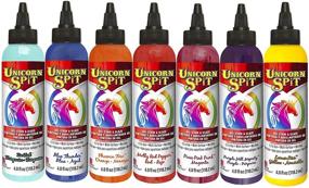 img 1 attached to 🦄 4 унции коллекция Unicorn SPiT Sunset: Лимонный поцелуй, Огонь Феникса, Молли Чили, Розовый Панк Пикси, Чистый фиолет, Голубой гром и Зия Тил.