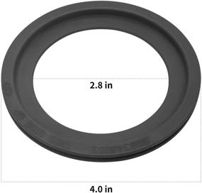 img 1 attached to 💦 Sikawai 2 Pack 385311658 Flush Ball Seal Replacement for Dometic 300/310/ 320 RV Toilets: High-Performance Flush Ball Gaskets for Optimal Functionality