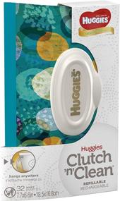 img 1 attached to Huggies Natural Care Clutch and Clean RFT Refill, 32 Count