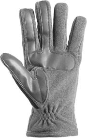 img 3 attached to 🧤 Men's Isotoner Stretch Smartouch Fleece Gloves: Essential Accessories for Style and Warmth