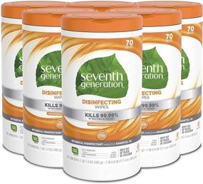 img 4 attached to Seventh Generation Disinfecting Multi Surface Lemongrass