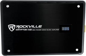 img 3 attached to Rockville Krypton-M2 3000w Peak/750w RMS Mono 1 Ohm Car Amplifier Amp with Remote Control