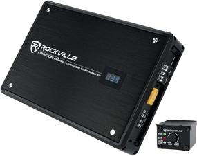 img 4 attached to Rockville Krypton-M2 3000w Peak/750w RMS Mono 1 Ohm Car Amplifier Amp with Remote Control