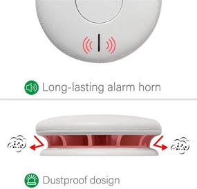 img 1 attached to Monoxide Detector Hardwired Function Standards