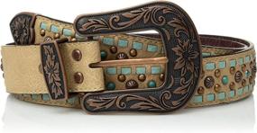 img 1 attached to Nocona Belt Co Womens Turquoise Women's Accessories