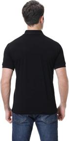 img 2 attached to A Stylish Statement: Alex Vando Men's Fashion Polo Shirts, Short Sleeve, Regular Fit