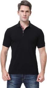 img 3 attached to A Stylish Statement: Alex Vando Men's Fashion Polo Shirts, Short Sleeve, Regular Fit