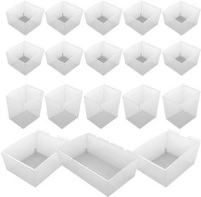 img 4 attached to 🗄️ Proslat 03250 Probin Storage Bin Kit: Organize with PVC Slatwall, 18-Piece Set