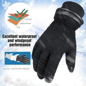 img 2 attached to Waterproof Winter Cycling Motorcycling Running