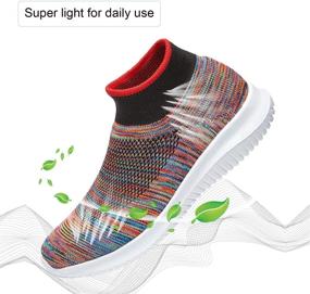 img 2 attached to MOMOKA Cushion Platform Sneakers Exercises Women's Shoes for Athletic