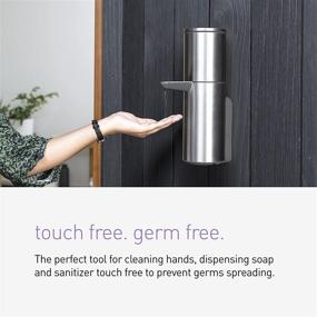 img 1 attached to 🧴 Efficient Simplehuman Stainless Sanitizer Dispenser Brush: Keep Your Hands Clean!