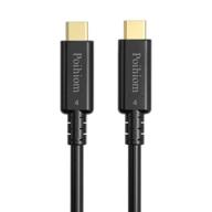 🔌 poihiom usb4/thunderbolt 4 cable: 40gbps 8k video & 100w charging | compatible with thunderbolt 3 | macbook, external ssd, egpu, type c docking station logo