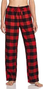 img 4 attached to 👖 Cozy and Stylish CQR Flannel Brushed Sleepwear Bottoms for Women – Perfect for Lounging and Lingerie