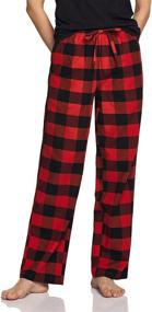 img 2 attached to 👖 Cozy and Stylish CQR Flannel Brushed Sleepwear Bottoms for Women – Perfect for Lounging and Lingerie