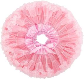 img 3 attached to 👗 XinChangShangMao Fluffy Pettiskirt for Girls' Clothing - Princess Petticoat