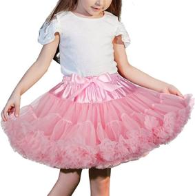 img 4 attached to 👗 XinChangShangMao Fluffy Pettiskirt for Girls' Clothing - Princess Petticoat