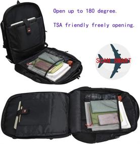 img 2 attached to Versatile Travel Backpack Bookbag with Convenient Charging Compatibility