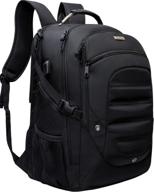 versatile travel backpack bookbag with convenient charging compatibility логотип