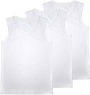 👕 jisen sleeveless elastic cotton t shirt: ultimate comfort and mobility for men logo