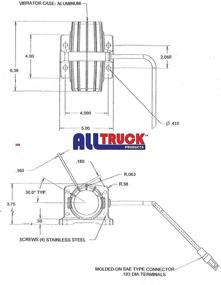 img 1 attached to ALL TRUCK PRODUCTS Spreader Vibrator