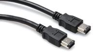 🔥 hosa firewire cable - 6-pin to 6-pin - 10 ft. logo