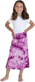 img 1 attached to 👗 KIDPIK Maxi Skirts for Girls: Adorable Long Modest Styles for Trendy Youngsters