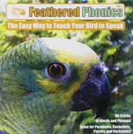 🦜 feathered phonics pet media: effortless bird speech training simplified logo