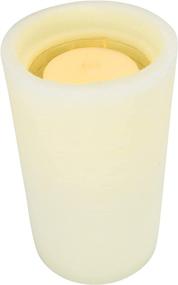 img 1 attached to 🕯️ Bethlehem Lighting GKI Aquaflame 1 EA Ivory Flameless Candle